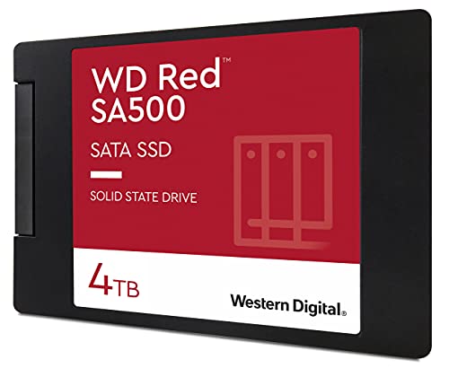 Western Digital ウエスタンデジタル WD Red SATA SSD 内蔵 4TB 2.5インチ (読取り最大 560MB/s 書込み最大 530MB/s) NAS メーカー保証5年 WDS400T1R0A-EC SA500 国内正規取