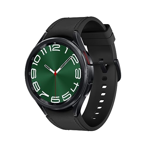 サムスン スマートウォッチ レディース Galaxy Watch6 Classic 47mm ブラック スマートウォッチ 本体 端末 Samsung 純正 国内正規品 2023年発売 FeliCa対応 android対応 Bluetooth v5.3 通話機能 GPS搭載 最大40時間のバッ