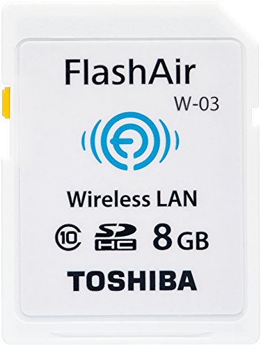 TOSHIBA LAN FlashAir SDHCJ[h 8GB Class10 { (Ki) SD-WE008G