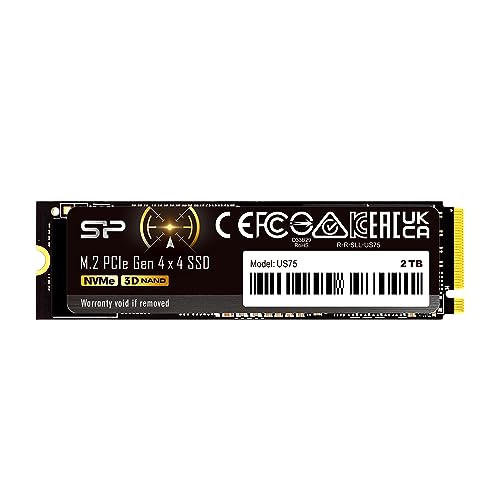 シリコンパワー 2TB US75 NVMe PCIe Gen4 M.