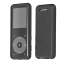MIWA CASES AGPTEK A16 MP3プレーヤー 専用 ケース カバー TPU ソフト 背面 シェルジャケット (ブラック)(2)