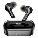 TOZO T9 CXCz Bluetooth5.3 mCYLZO Cz 4}CNt dቹ yʏ[dP[X CXType-C}[d IPX7h ubN