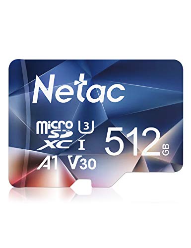 Netac microSD 512GB ő100MB/s microSDXC UHS-I U3 A1 V30 C10 Full HD Nintendo SwitchΉ [J[KiF