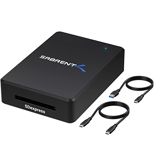 SABRENT USB 3.2 Type-CType-A - SD Express 7.0J[h[_[ CR-SDX7