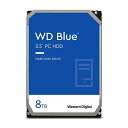 Western Digital ウエスタンデジタル WD Blue 内蔵 HDD ハードディスク 8TB CMR 3.5インチ SATA 5640rpm キャッシュ128MB PC メーカー保証2年 WD80EAZZ-EC 国内正規取扱代理店(2)