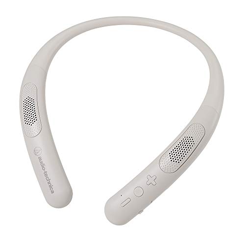 オーディオテクニカ AT-NSP300BT ワイヤレスネックスピーカー Bluetooth5.0/本体約75g軽量設計/連続再生約13時間/microSDメモリーカード対応 オーディオテクニカ AT-NSP300BT ワイヤレスネックスピーカー Bluetooth5.0/本体約75g軽量設計/連続再生約13時間/microSDメモリーカード対応