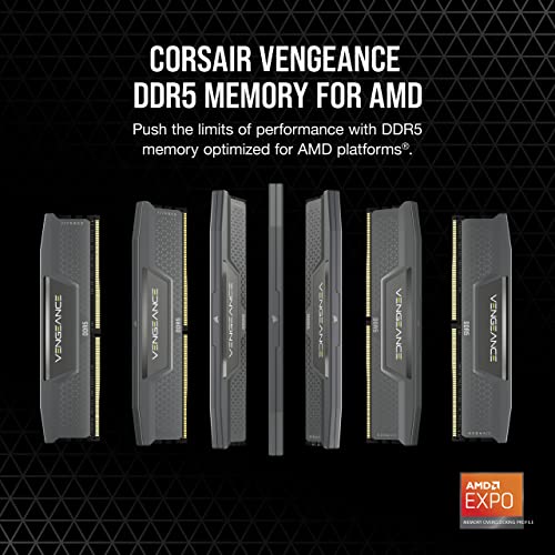 Corsair DDR5-5600MHz デスクトップPC用メモリ VENGEANCE 64GB(32GBx2) CMK64GX5M2B5600Z40 MM8194