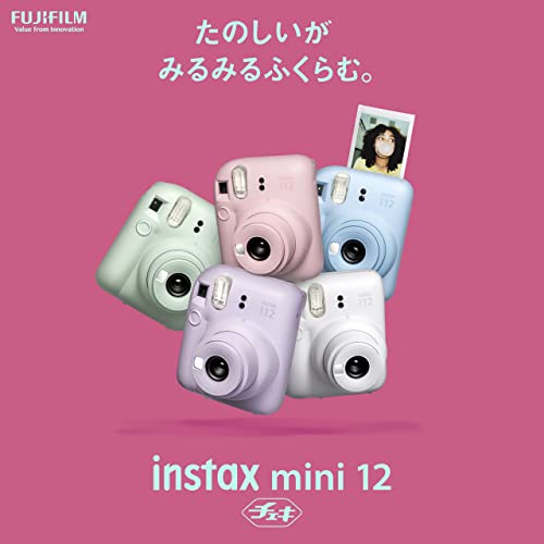 ネコサン商店の富士フイルム(FUJIFILM) チェキ インスタントカメラ instax mini 12 ミントグリーン INS MINI 12 GREEN｜アングル2