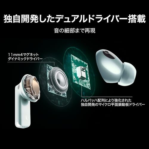 HUAWEI FreeBuds Pro 3 カナル型 ワイヤレスイヤホン ハイレゾ対応 ダイナミックANC3.0 IP54防塵防滴 AI/DNN通話ノイズリダクション2.0 デュアル デバイス接続 32時間音楽再生 ワイヤレス充電 シルバーフロスト