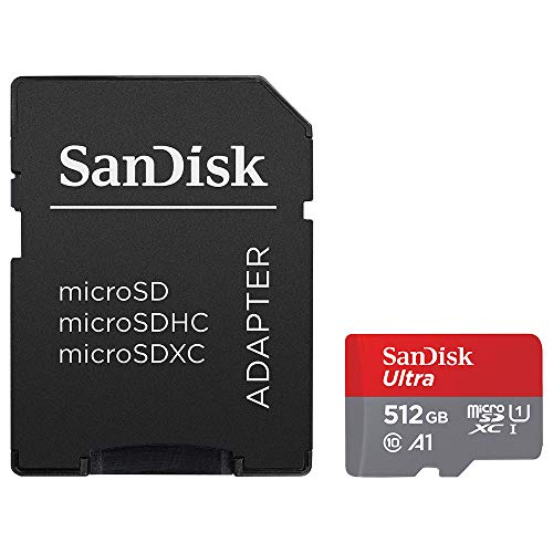 SanDisk ( サンディスク ) 512GB ULTRA microSDXC UHS-I card アダプタ付 SDSQUAR-512G-GN6MA 海外パッケージ