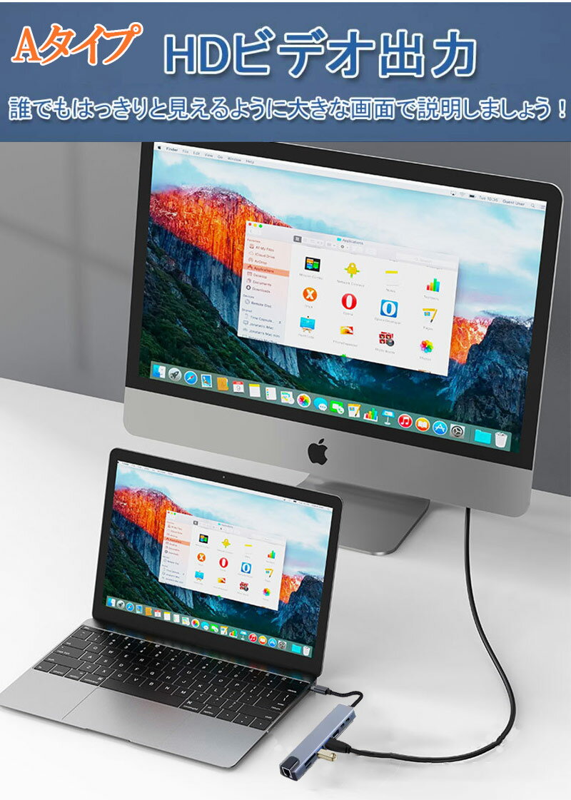 【マランツ期間限定価格 P5倍】8in1 7in1 Type-C ハブ HDMI ポート 4K USB3.0ポート USBハブ USB-C ハブ TFカードリーダー HUB USB/type-cポート搭載 急速充電ポート変換アダプター 超高速データ転送 USB拡張 usbポートtype-c 接続 接続 コンパクト 3.0搭載 高速 2