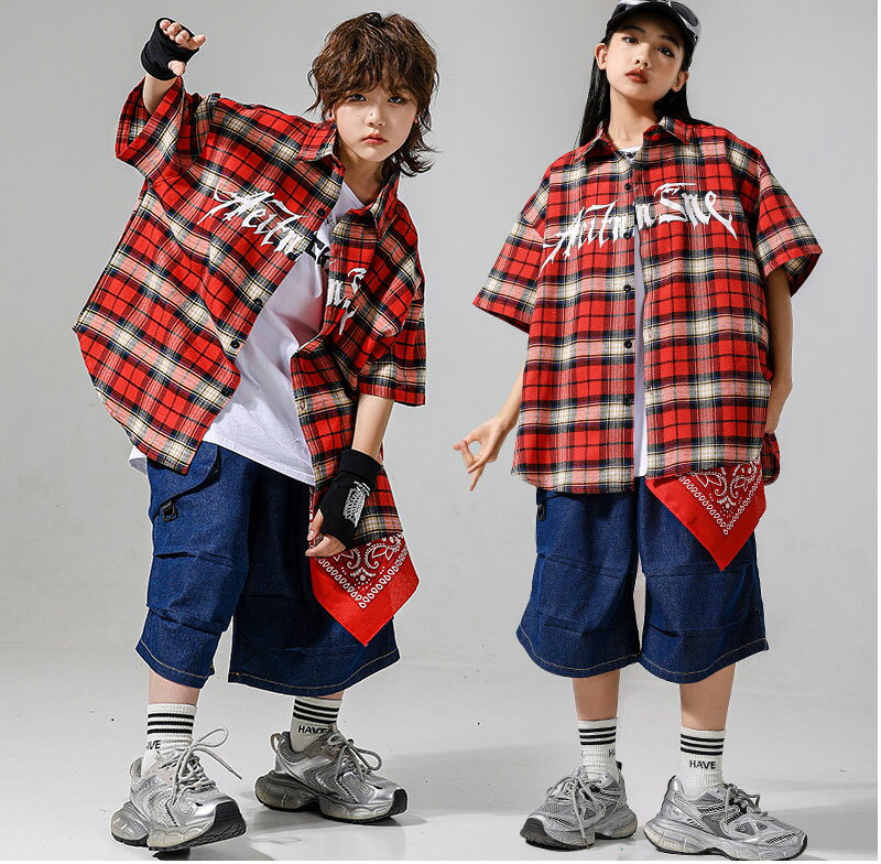 【SS限定価格 P10倍】キッズダンス衣装 子供服 男の子 女の子 ヒップホップ HIPHOP 子供ダンス ファション 演出 子供 ダンス服 子供ダンス 女性 男性 ダンス 発表会 お遊び会 おしゃれ 初心者 キッズ zlj1048