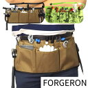 FORGERON 作業用ツールバッグ 撥水 工具入れ 道具入れ 多機能ポーチ 作業腰袋 ウエストポーチ ショルダーポーチ 作業用ポーチ 仕事用 ポシェット エプ...
