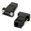 Cablecc 2pcs VGA Extenderto Cablecc LAN cat5cat5e rj45ͥåȥ᥹ץ