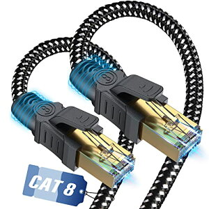 Lan֥ 2M CAT8,SWECENT ͭlan֥륫ƥ꡼8ͥåȥ֥ 40Gbps 2000MHz SFTP RJ45 Ķ®󤱡֤ åͥ ť ޤɻ ADSL  ͭ󥱡֥