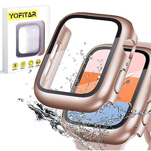 YOFITAR for Apple Watch p hP[X series6/SE/5/4 40mm AbvEHb`یJo[ KXtB ̌^ h ho PCf ^b`ǍD AbvEHb` p Jo[ Sʕی ߗ wh~