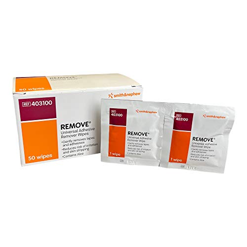 Smith and Nephew Remove Adhesive Remover Wipes 403100, 50-count by Smith Nephew