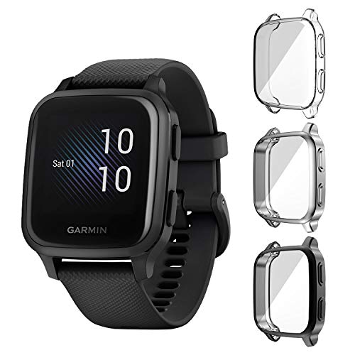 Seltureone 3Zbg Garmin Venu Sq/Venu Sq 2/ Venu Sq music/Venu Sq 2 musicpیP[X [d\ TPUf یJo[ _炩t[Jo[  EȒP ϏՌ _