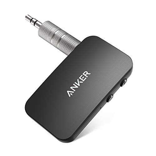 Anker Soundsync Bluetoothレシーバー Bluetooth 5.0 レシーバー 12時間再生 / ハンズフリー通話対応 / 2台同時接続 / 自動車 ホームステレオ ヘッドフォン スピーカー対応