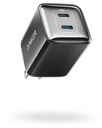 Anker 521 Charger (Nano Pro) USB PD 40W USB-C }[d PowerIQ 3.0 (Gen2)/PSEZpK iPhone 15 MacBook Air ̑e@Ή (ubN)