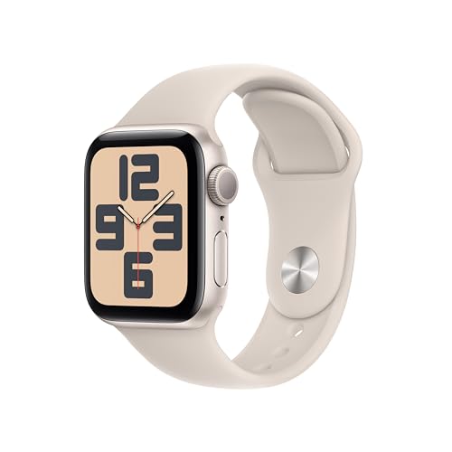 Apple Watch SE (񐢑, 2023) GPS (40mm)P[Xp 40mmX^[CgA~jEP[XƃX^[CgX|[coh - M/L tBbglXgbJ[ƐgbJ[ Փˎ̌o S̃j^O Ret