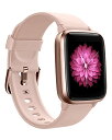 GanRiver スマートウォッチ 万歩計 腕時計型 レディース iphone アンドロイド対応 Smart Watch Women HD画面 長持ちバッテリー 多種類運動モード 歩数計 ストップウォッチ タイマー Line 着信通知 日本語アプリ説明