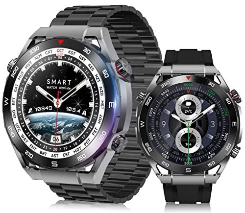 X}[gEHb` ی^ 1.52C` 3oht RpX Smart Watch Bluetooth5.2 ʘb@\ db| AVX^g X|[cEHb` 100ނ̉^[h SMS/Twitter/Facebook/