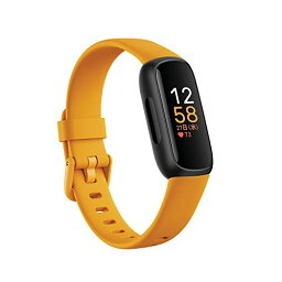 Fitbit Inspire 3 フィットネストラッカー Morning Glow/Black FRCJK L/Sサイズ 最大10日間のバッテリーライフ/心拍計 日本正規品