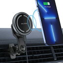 OHLPRO Mag-Safe対応 車載ホルダー マグネット式 15W ワイヤレス充電器 iphone12/13シリーズに最適 iphone 11/xr/xs/8p/Sony Xperia/Sumgsung Galaxyなど機種にも対応 スマホホルダー
