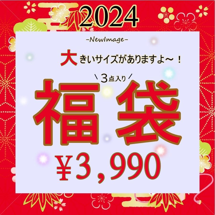 [クーポン利用不可][特別価格★happybag ] 2024 福袋 ラッキーバッグ ！大運試し福袋！お値段以上！大きいサイズ 福袋！3枚入り福袋！サイズ選べる！アウター ワンピース 長袖Tシャツ トップス チュニック スカート パンツ 小物等入り 超お得福袋/レディース