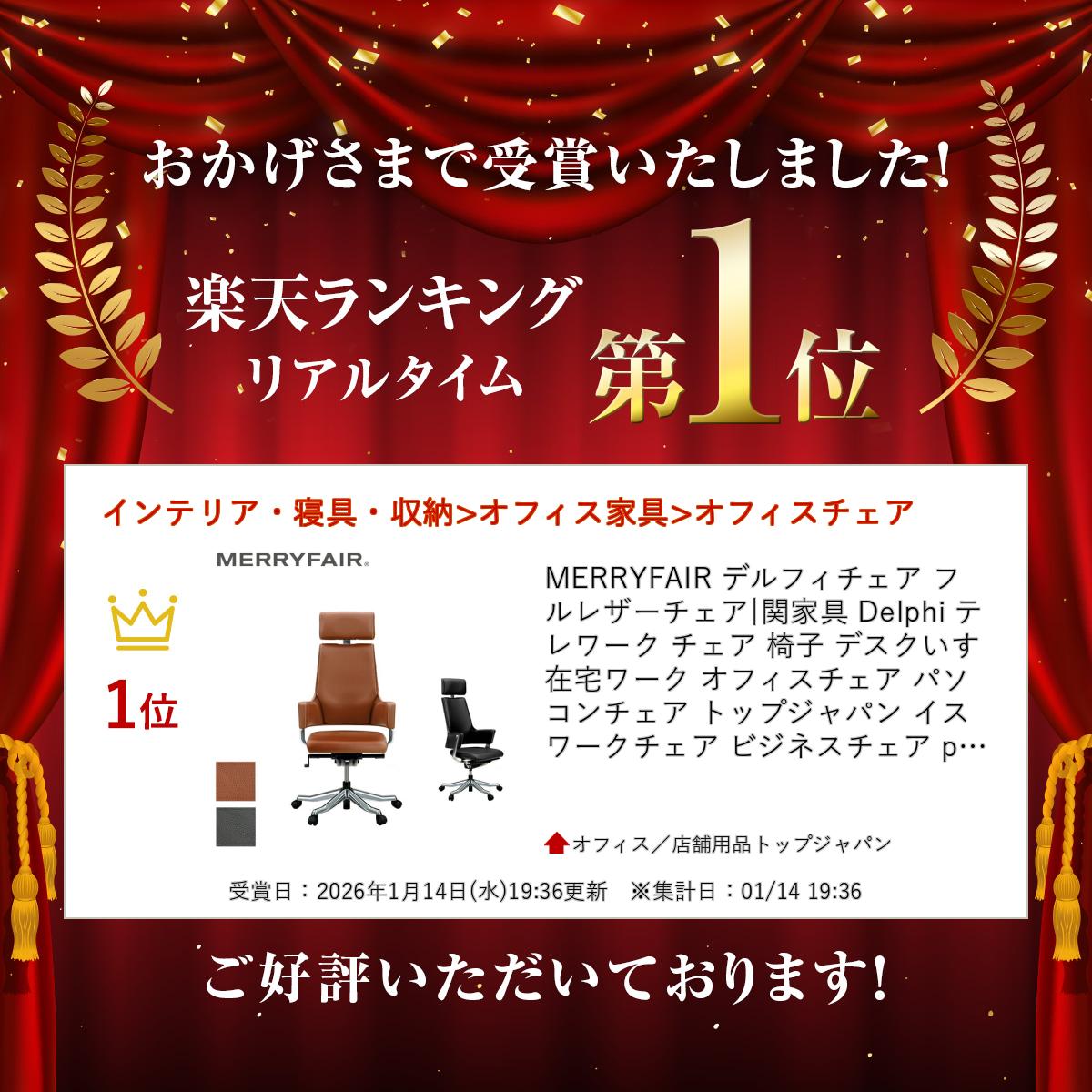 MERRYFAIR デルフィチェア フルレザーチェア|関家具 Delphi テレワーク チェア 椅子 デスクいす 在宅ワーク オフィスチェア パソコンチェア トップジャパン イス ワークチェア ビジネスチェア pcチェア ビジネス 在宅勤務 リモートワーク | nihonkiki-10012923 オフィス/店舗用品トップジャパン サンプル画像2
