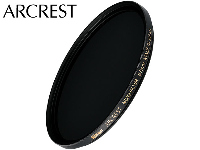 交換レンズ用NDフィルター「ARCREST ND FILTER」