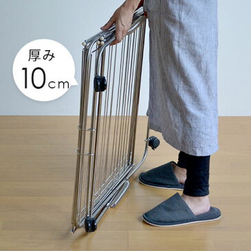 【10%OFF】大木製作所 折りたたみ タワー型 室内 物干し 3段【大】洗濯 ステンレス 物干し シンプル 丈夫 ランドリー スタンド Ohki i11