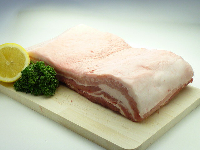 国産豚バラ ブロック 1kg 