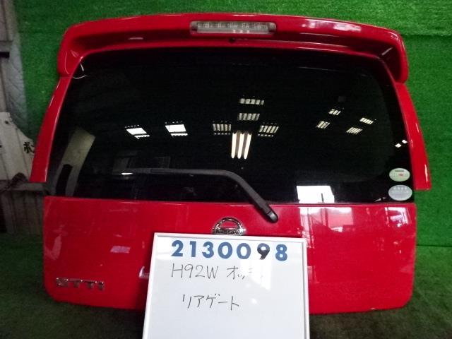 樂天商城 - 【中古】 ニッサン オッティ H92W リア ゲート バックドア 3G83 前期 カラー ナンバー P85 パルマレッド 90100-6A00H