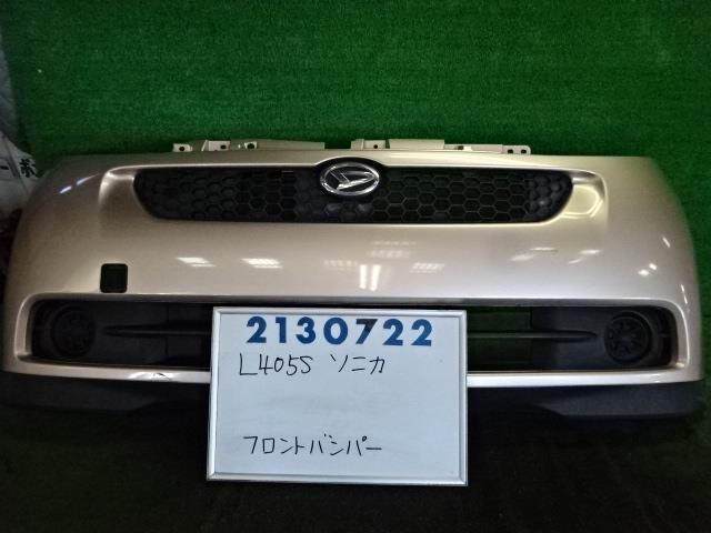 【中古】 ダイハツ ソニカ RS L405S フロント バンパー カラー ナンバー T16 ライトローズメタリック 5..