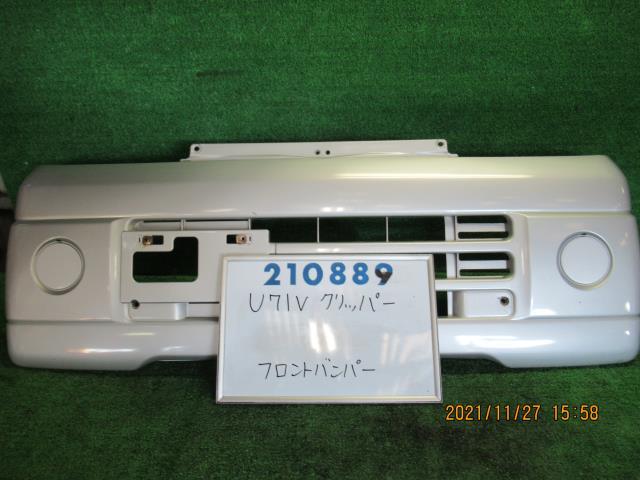 樂天商城 - 【中古】 ニッサン クリッパー バン U71V フロントバンパー カラー ナンバー A69 サテライト シルバー 62651-6A0A0