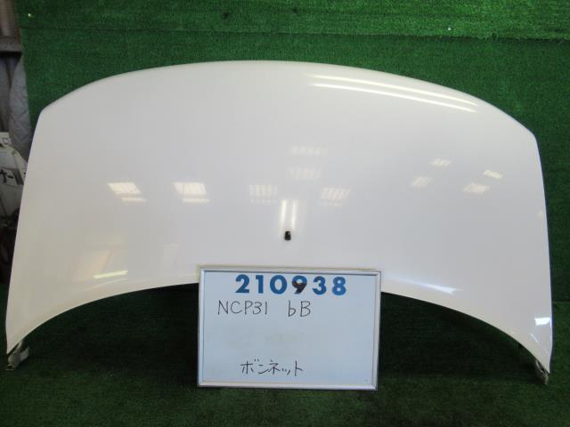 Rakuten - 【中古】 トヨタ bB Z NCP31 ボンネット フード カラーナンバー 040 スーパーホワイト 53301-52070