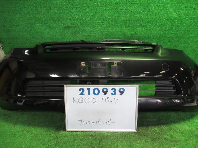 樂天商城 - 【中古】 トヨタ パッソ X KGC10 フロントバンパー カラーナンバー X07 ブラックマイカ 52101-B1010-C0