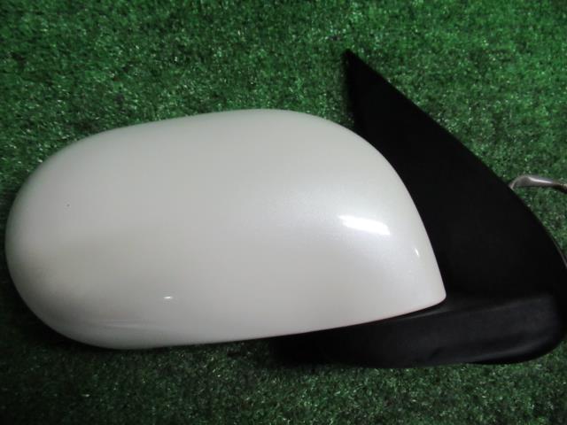 【中古】 ニッサン キューブ キュービック BGZ11 右ドアミラー 電動格納式 カラーナンバー QX1 ホワイトパール 96301-4V81A 96301-4V81B