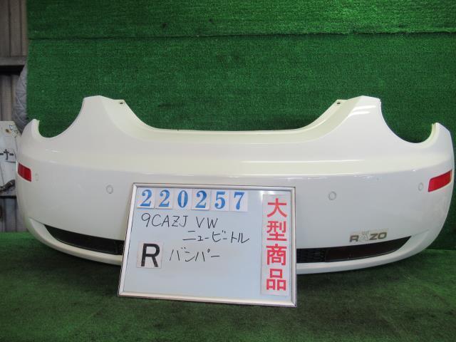 樂天商城 - 【中古】 フォルクスワーゲン ニュービートル 9CAZJ リアバンパー 車体カラー 白