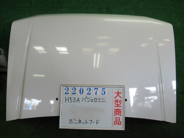 樂天商城 - 【中古】 ミツビシ パジェロミニ H53A ボンネットフード 5900A290 カラーナンバー W13 シルキーホワイトパール