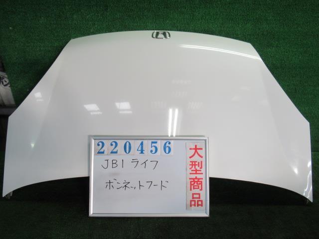 樂天商城 - 【中古】 ホンダ ライフ JB1 ボンネットフード 60100-S2K-010ZZ カラーナンバー NH578 タフタホワイト