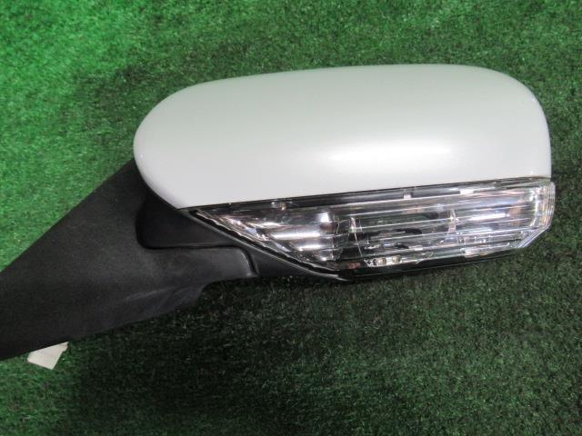 樂天商城 - 【中古】 スバル レガシィ BP9 左サイドミラー ミツバ VC02-015 カラーナンバー 36J アークティックホワイトパール