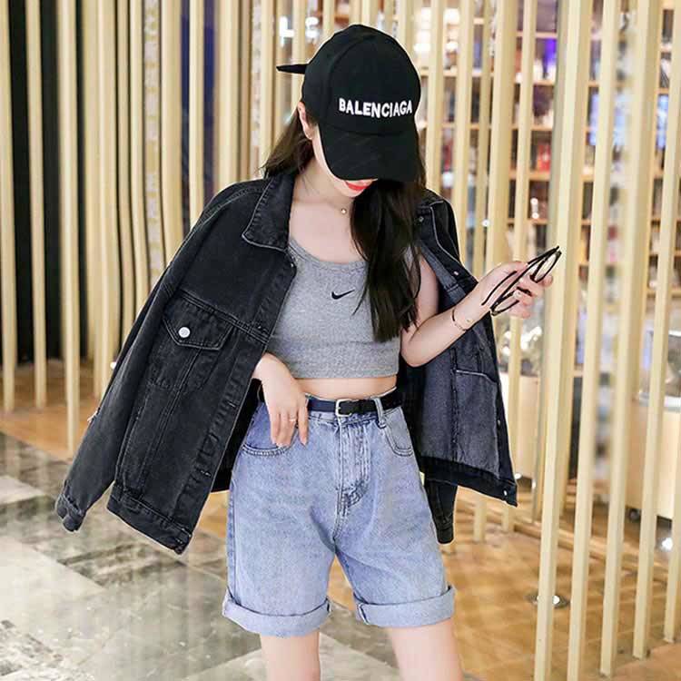 デニムジャケット レディース デニムコート ジージャン カジュアルジャケット ビッグGジャン アウター 羽織り 長袖 刺繍 ジャケット ゆったり デニムアウター トップス