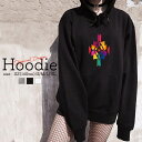 パーカー レディース メンズ スウェット パーカー プルオーバー hoodie 長袖 フード付き ペア カップル XS S M L XL ペア カップル おそろ リンクコーデ おしゃれ かわいい カラフル オルテガ チマヨ ネイティブ エスニックボヘミアン 柄