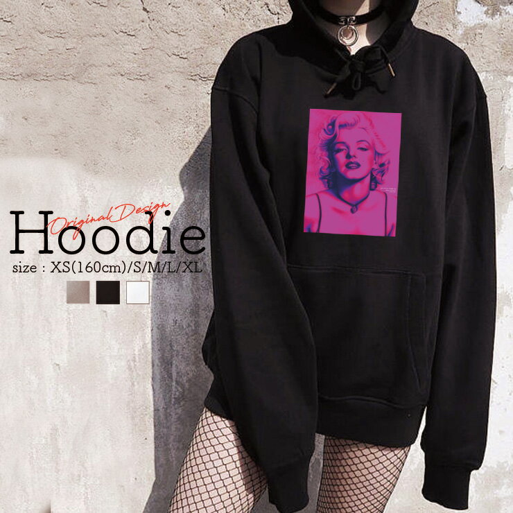 p[J[ fB[X Y XEFbg p[J[ vI[o[ hoodie  t[ht yA Jbv XS S M L XL yA Jbv  NR[f }[ Marilyn Monroe OtBbN    sN