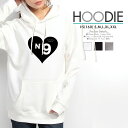 パーカー レディース メンズ スウェット パーカー プルオーバー hoodie 長袖 フード付き ハート No.9 ナンバーナイン ナンバリング キュートオシャレ ロゴ ペア カップル おそろ リンクコーデ