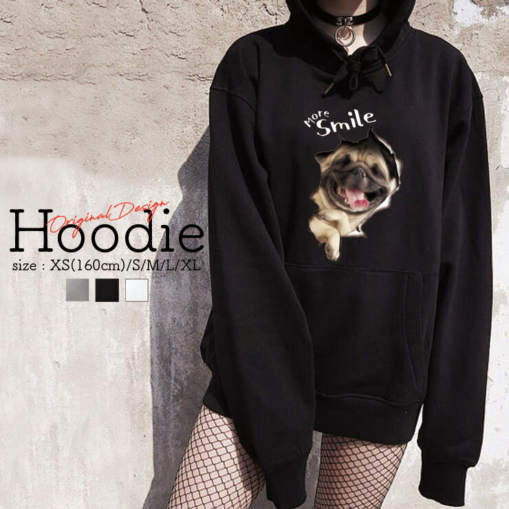 p[J[ fB[X Y XEFbg p[J[ vI[o[ hoodie  t[ht yA Jbv XS S M L XL yA Jbv  NR[f pO more smile dog   l킢