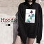 パーカー レディース メンズ スウェット パーカー プルオーバー hoodie 長袖 フード付き ペア カップル ペア カップル おそろ リンクコーデ パームツリー palmtree 水彩 かっこいい